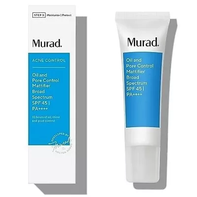 Murad Acne Control Oil And Pore Control Mattifier SPF 45 1.7oz - EXP 09/25 • $24.99