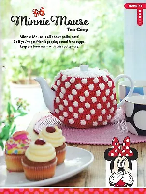 £2.24 • Buy Disney - Minnie Mouse Tea Cosy (PHYSICAL Crochet Pattern)