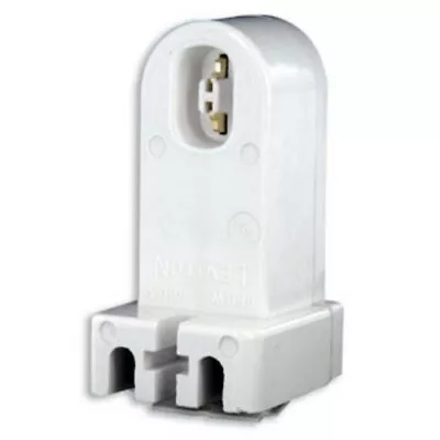 Leviton FLUORESCENT LAMP HOLDER Light Socket T8 T12 HO High Output End NEW 493 • $6.70