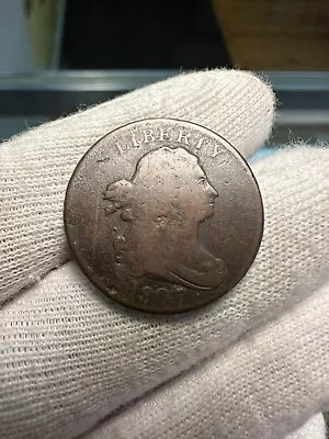 1807 Draped Bust Half Cent Good • $110