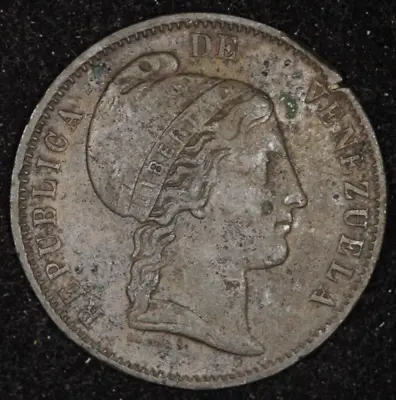 1852 Venezuela 1 Centavo • $29.99