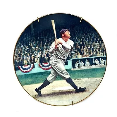 1992 Brent Benger Babe Ruth The Called Shot Collectors Plate • $29.99