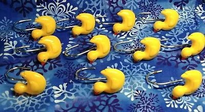 Ceramic? Duck Shower Curtain Hooks 11 • $11.40