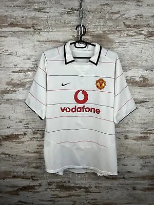 Mens Vintage Nike Manchester United T Shirt Home Away Tee • $50
