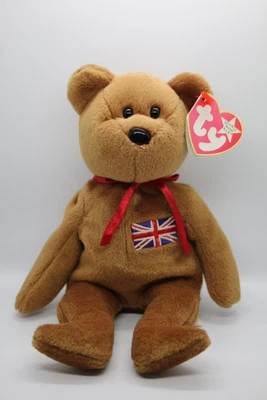 £2.50 • Buy Original 1997 TY Beanie Baby Bear - Britannia