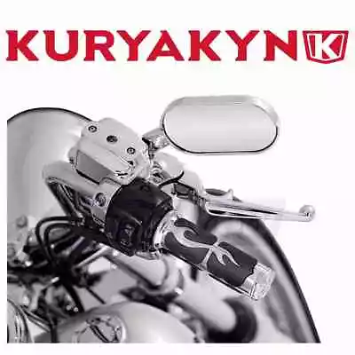 Kuryakyn ISO Flame Grips For 2002-2010 Yamaha XVS650AT V Star Silverado - Cz • $107.64