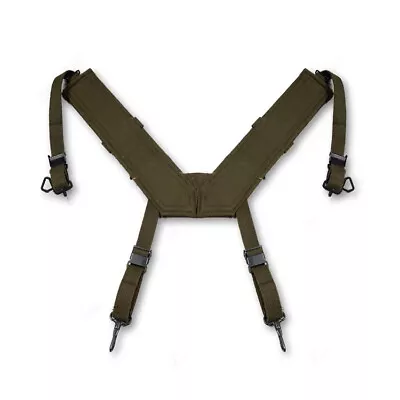 Vietnam War Us M1956 H Suspender Cotton Copy Export Tactical Belt Green • $44.99