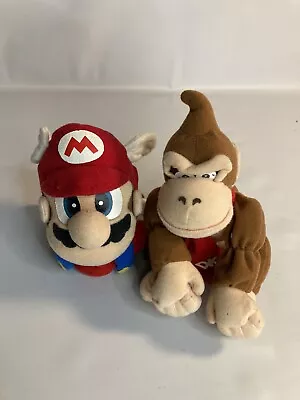 Mario And Donkey Kong Vintage BD&A Beanies 1997 • $32