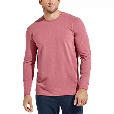 Coolibar UPF 50+ Men's Morada Everyday Long Sleeve T-Shirt • $49