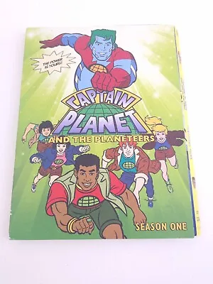 Captain Planet And The Planeteers: Season One (4 Disc Set) - NTSC - Rare OOP • $149