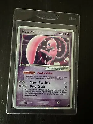 Pokémon TCG Mew Ex EX Holon Phantoms 100 Holo Holo Rare EX • $60