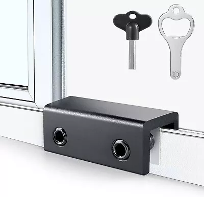 Window Locks4 Sets Sliding Window Locks With Key Vertical & Horizontal Sliding  • $17.85