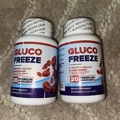Glucofreeze Healthy Blood SugarWeightEnergy Level Formula.2MOS💯GENUINE G8$🔥 • $50