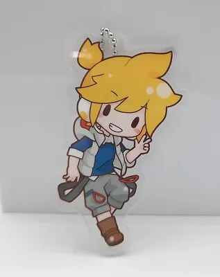 Vocaloid Hatsune Miku Kagamine Len 2  Acrylic Keychain Charm Strap • $16