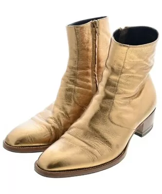 SAINT LAURENT PARIS Boots Gold EU41(Approx. 26cm) 2200419460022 • $323