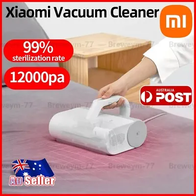 $99 • Buy Xiaomi 12000Pa Dust Mite Remover Vacuum Cleaner Brush UV Sterilization Home New