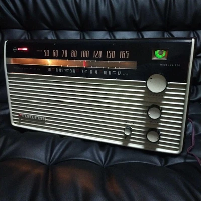 $512.46 • Buy National EA-670 Working Vacuum Tube Radio Antique From Japan