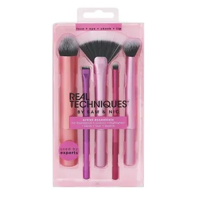 1 REAL TECHNIQUES Artist Essentials Brush Set  RT-1895  • $19.36