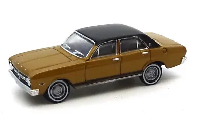 NEW 1968 FORD FALCON XT GT 1:87 Diecast Model Car Cooee Classics - Gold / Black • $34.95