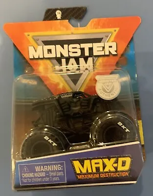 Monster Jam Spin Master Max D (black) 1/64 Scale • $29.99