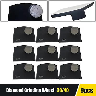 9xDiamond Grinding Disc Segment Lavina Edco Floor Grinder Grit 30/40 Medium Bond • $58.83