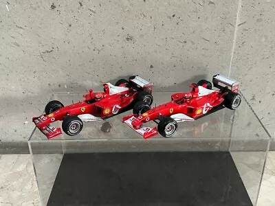 Tribute M. Schumacher F1 1:18 Ferrari Collector Collection With 1:12 Show Case • $4