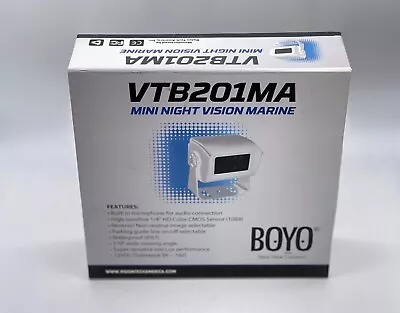 Boyo VTB201MA Marine Mini Bracket Camera W/Mic FAST SAME DAY SHIPPING • $74.99