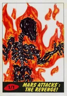 £29.99 • Buy Mars Attacks The Revenge Sketch Card By Bobby Blakey