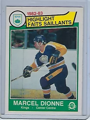 Marcel Dionne 1982-83 Opc Highlight # 151 • $1.29