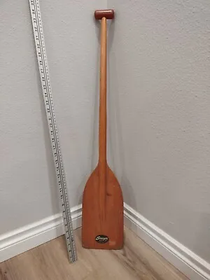 Vintage Sawyer  3' Woodworking Wood Canoe Kayak Paddle SAWYER LABEL Oregon USA  • $68