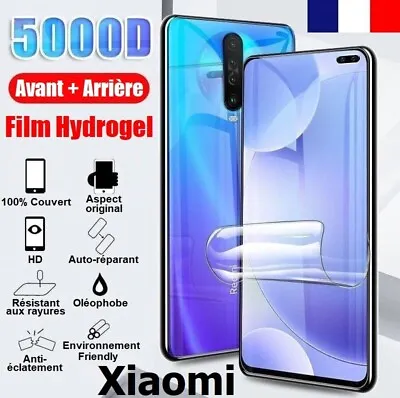 Film Hydrogel Protection Xiaomi Redmi Mi Note 13 12 11 10 9 8 7 Lite Pro Ultra • $6.42