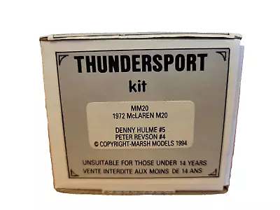 Marsh Models Thundersport Kit MM20 1972 McLaren M20 Denny Hulme Peter Revson • $99.88