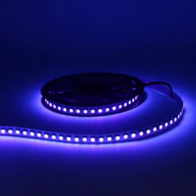 60/120LEDS/M 395-405nm UV LED Strip Light 5050 Tape For Fluorescence Party Lamp • £3.05