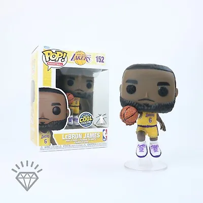 Funko Pop NBA #152 Lebron James Glitter Cool Collectorz Custom  RARE LE 25pcs • $51.99