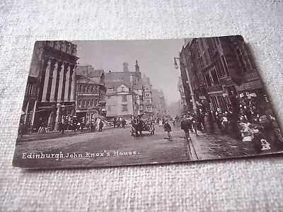 Postcard -- John Knox's House  Edinburgh Midlothian • £3