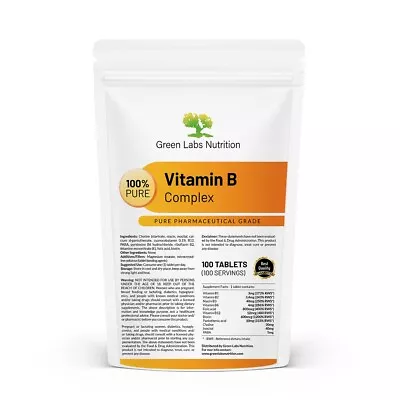 Vitamin B Complex  100 Tablets Enriched With Choline Calcium And Inositol • $38.99