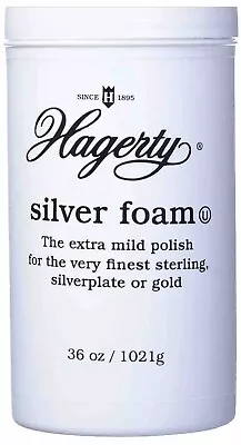 Hagerty 11360 Silver Foam Mild Silver Polish 36 Ounces Sterling Silver  Gold • $32.99
