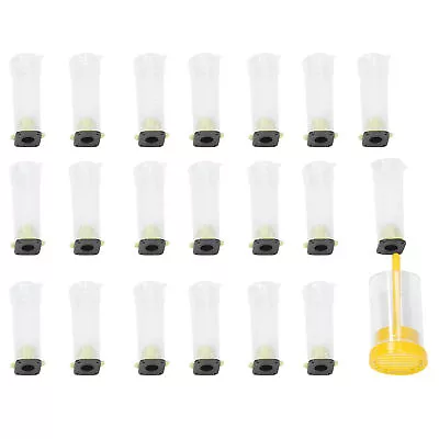 Queen Bee Roller Cage Plastic Rearing Cup Marking Bottle Beekeeping AOS • $16.48