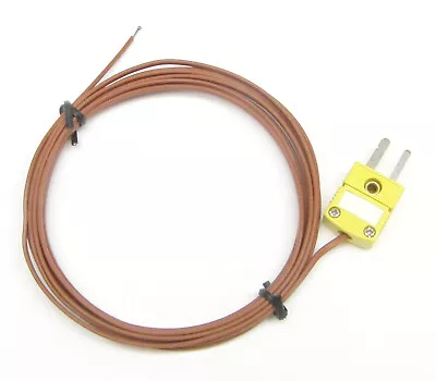 K-Type Thermocouple Wire For Digital Thermometer High Temperature Sensor PK1-8ft • $18.99