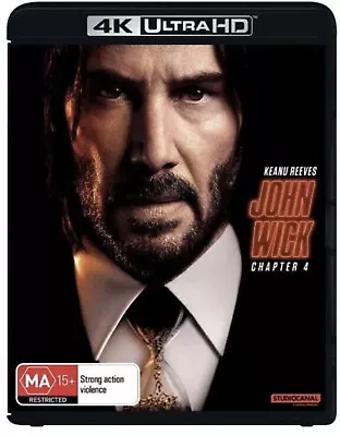 John Wick - Chapter 4 (4K Ultra HD) Brand New & Sealed • $34.98