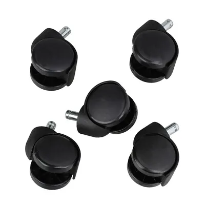 5 X Replacement Office Computer Chair Stem Swivel Castors Casters Wheels W8B3 • $17.62