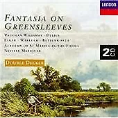 Ralph Vaughan Williams : Fantasia On Greensleeves CD 2 Discs (1997) Great Value • £2.71