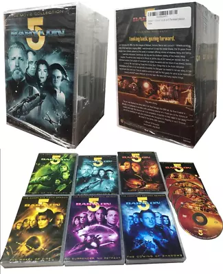 $54.02 • Buy Babylon 5 : Season 1-5 + 5 Movie DVD 35-Disc Complete Series Box Set New &Sealed