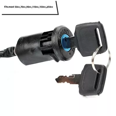 12V Universal Ignition Starter Switch With 2 Keys For Car Motorcycle Boat Truck • $11.93