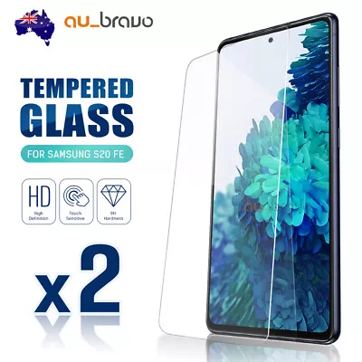 2x Tempered Glass Screen Protector Film Guard For Samsung Galaxy S20 FE 5G • $5.45