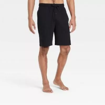 Men 9  Knit Sleep Shorts PJ GRAY Or BLACK Cotton/Modal Soft & Comfy Goodfellow • $11.05