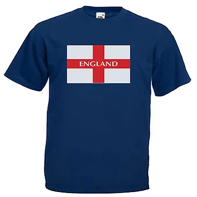 £9.49 • Buy England English St George's Flag Adults Mens T Shirt