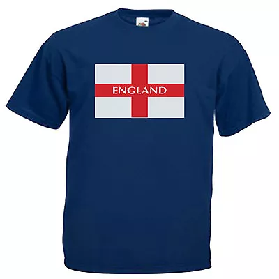 £9.49 • Buy England English St George's Flag Adults Mens T Shirt