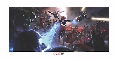 Marvel Avengers Endgame Limited Edition Movie Concept Art Sold Out Fuentebella • $75