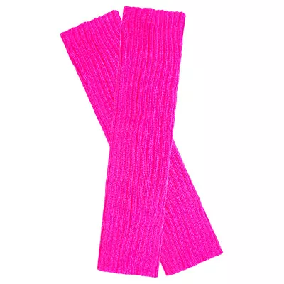 Wrapables 80's Style Neon Fluorescent Ribbed Leg Warmers • $12.99